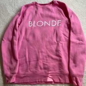 Brunette the label: Blonde